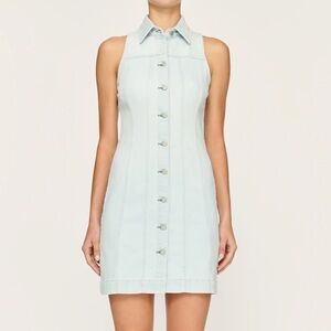 DL1961 Payton Denim Mini Dress - Malibu XS NWT
